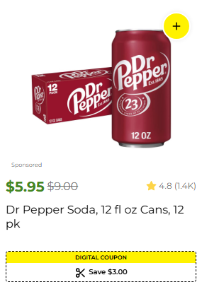 Dr Pepper campaigns first seen Apr 2026.
