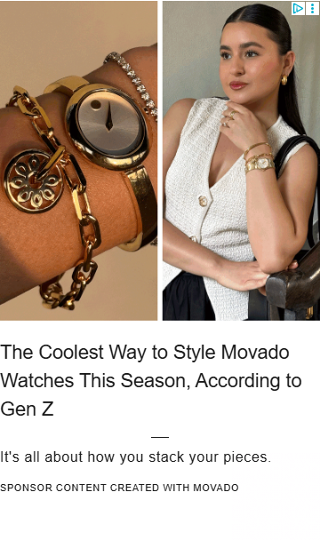 Movado Group campaigns first seen Jun 2025.