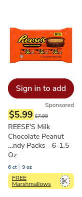 Reese's campaigns first seen May 2025.
