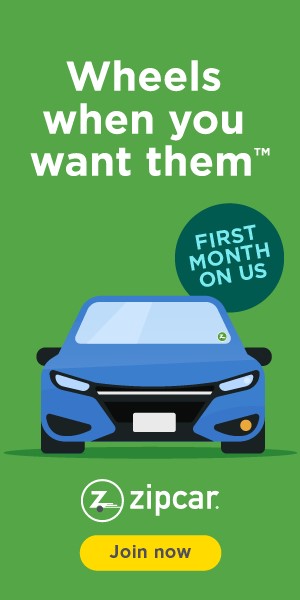 Zipcar campaigns first seen Jan 2025.
