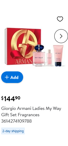 Giorgio Armani campaigns first seen Dec 2024.