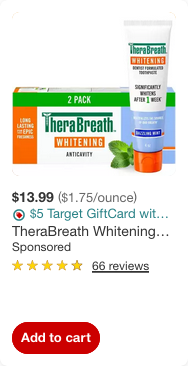 TheraBreath campaigns first seen Sep 2025.