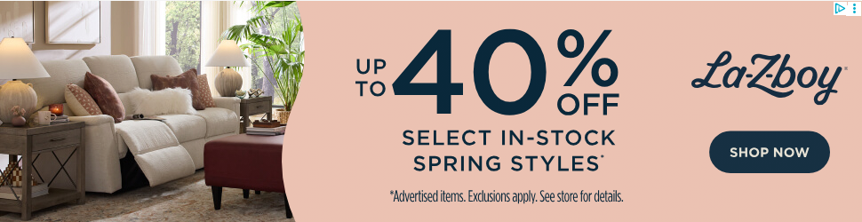 La-Z-Boy campaigns first seen Mar 2026.