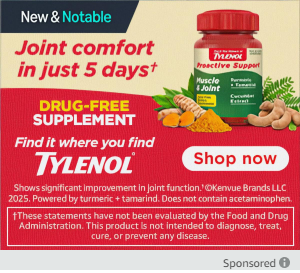 Tylenol campaigns first seen Jun 2025.