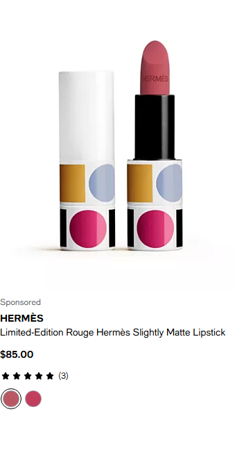 Hermes International campaigns first seen Sep 2025.