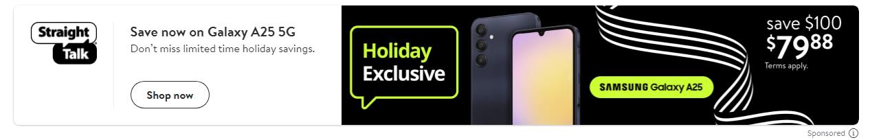 Straight Talk Wireless campaigns first seen Dec 2024.