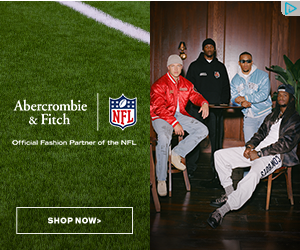 Abercrombie & Fitch campaigns first seen Aug 2025.