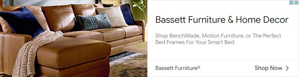 Bassett Furniture Industries campaigns first seen Feb 2025.