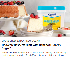 Domino Foods campaigns first seen Aug 2025.