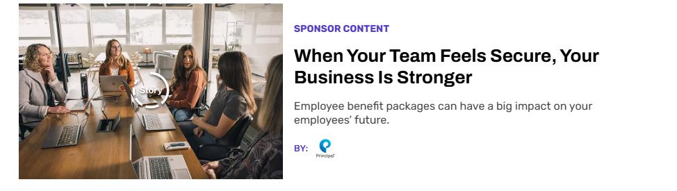 Principal Financial Group campaigns first seen Nov 2025.