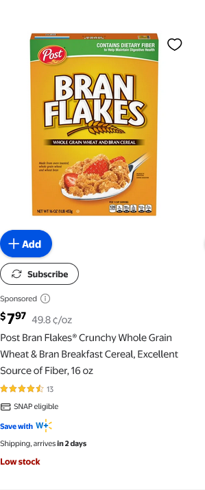 Post Foods campaigns first seen Oct 2025.