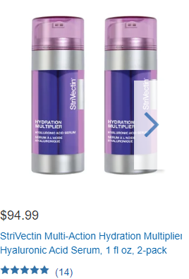 StriVectin Skincare campaigns first seen Dec 2024.