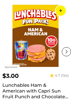 Lunchables campaigns first seen Mar 2026.