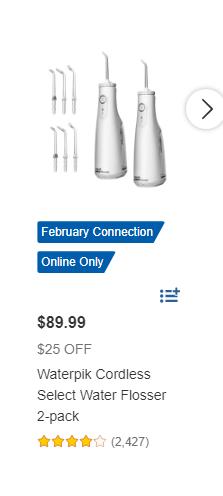 Water Pik campaigns first seen Feb 2025.