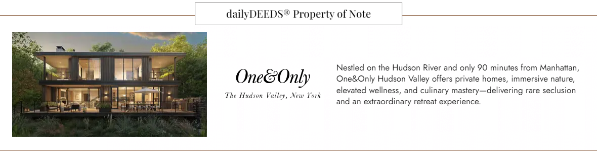 One & Only Resorts campaigns first seen Sep 2025.