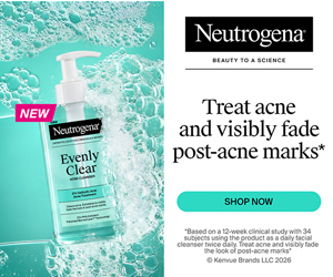 Neutrogena campaigns first seen Feb 2026.