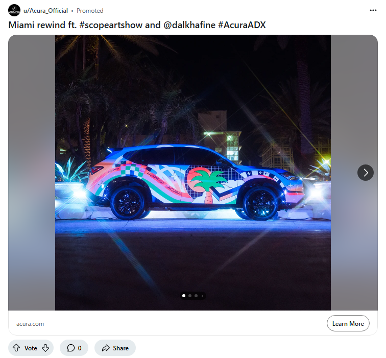 Honda Motor Company campaigns first seen Dec 2024.