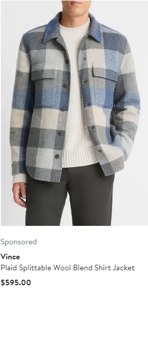 Vince campaigns first seen Nov 2024.