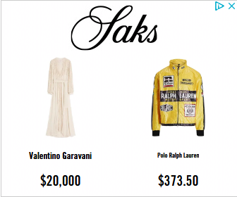 Saks Fifth Avenue campaigns first seen Oct 2025.