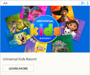 Universal Parks & Resorts campaigns first seen Apr 2025.