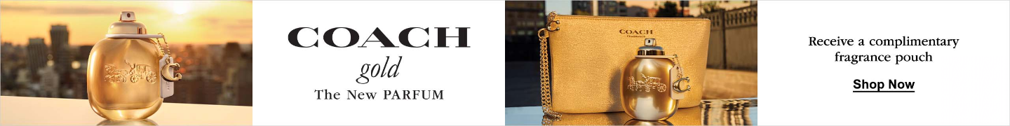 Coach Fragrances campaigns first seen Aug 2025.