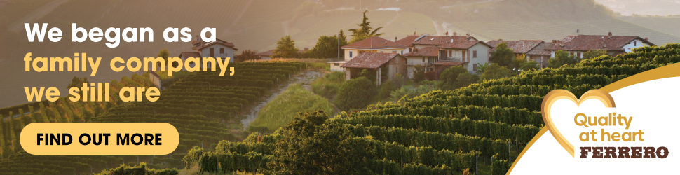 Ferrero International campaigns first seen May 2025.