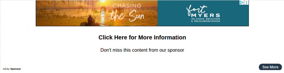 Lee County Visitor & Convention Bureau campaigns first seen Mar 2026.