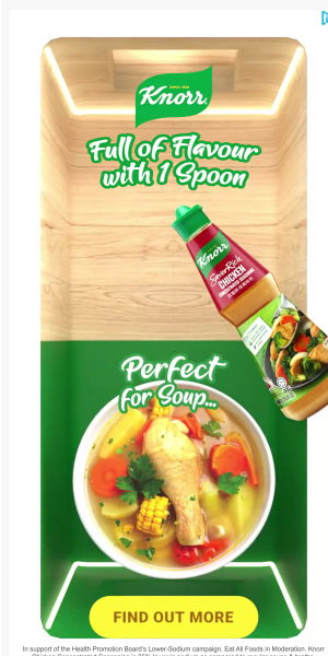 Knorr campaigns first seen Dec 2025.