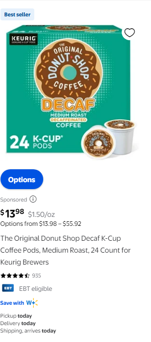 Keurig Dr Pepper campaigns first seen Feb 2025.