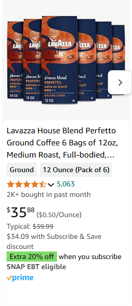 Lavazza Coffee campaigns first seen Dec 2024.