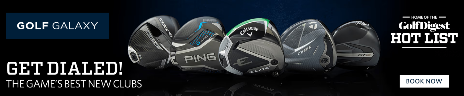 Golf Galaxy campaigns first seen Feb 2025.