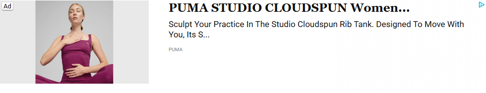 Puma campaigns first seen Feb 2025.