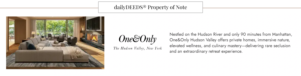 One & Only Resorts campaigns first seen Sep 2025.