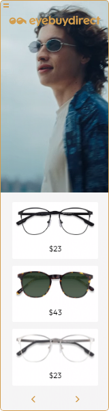 Essilor International campaigns first seen Aug 2025.