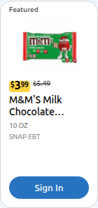 M&M's Candy campaigns first seen Dec 2025.