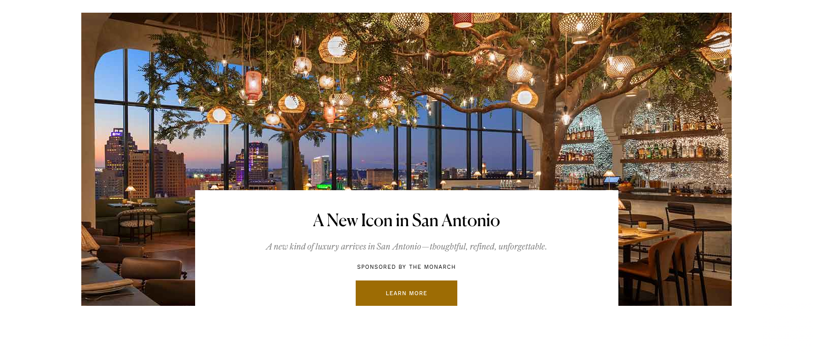 Curio Collection by Hilton campaigns first seen Mar 2026.