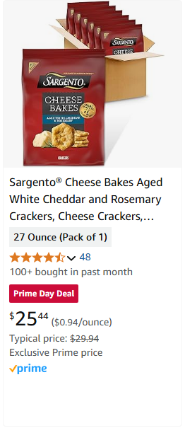 Sargento Foods campaigns first seen Jul 2025.