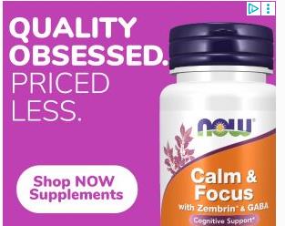 NOW Foods campaigns first seen Nov 2025.