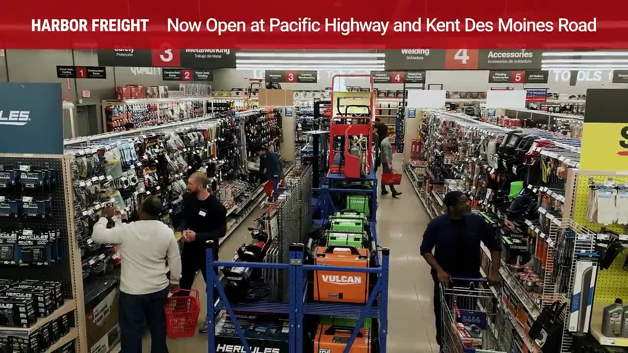 Harbor Freight Tools campaigns first seen Jan 2026.