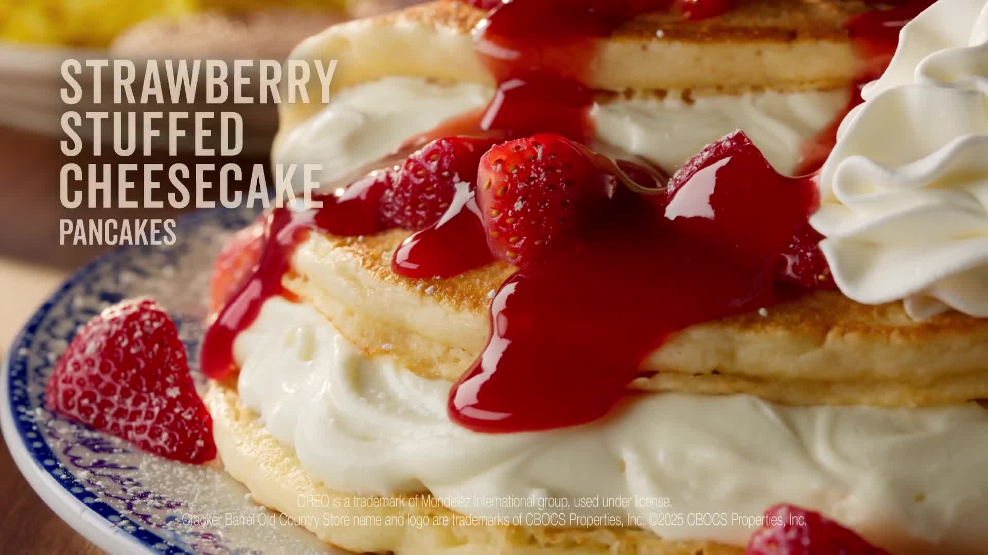 Cracker Barrel Old Country Store campaigns first seen Feb 2025.