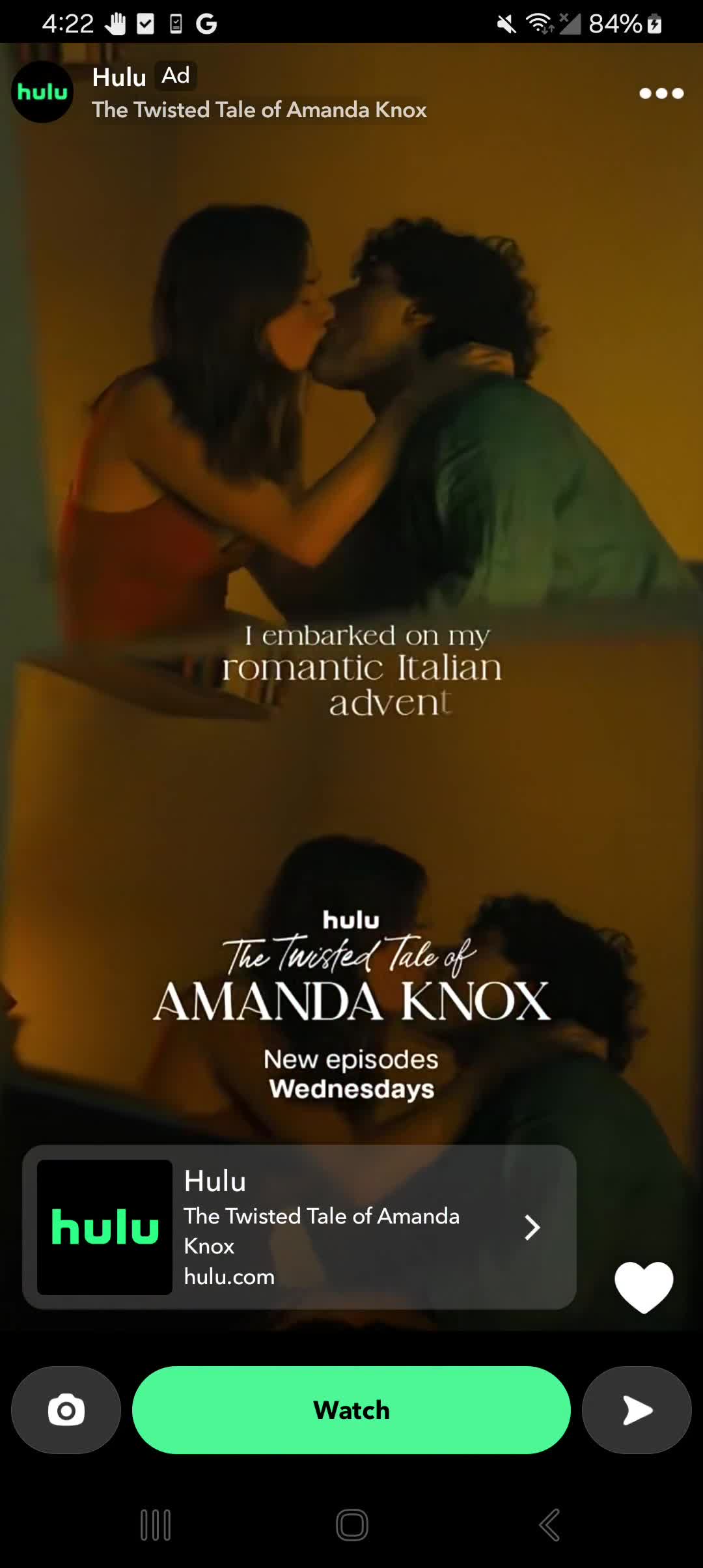 Hulu campaigns first seen Aug 2025.