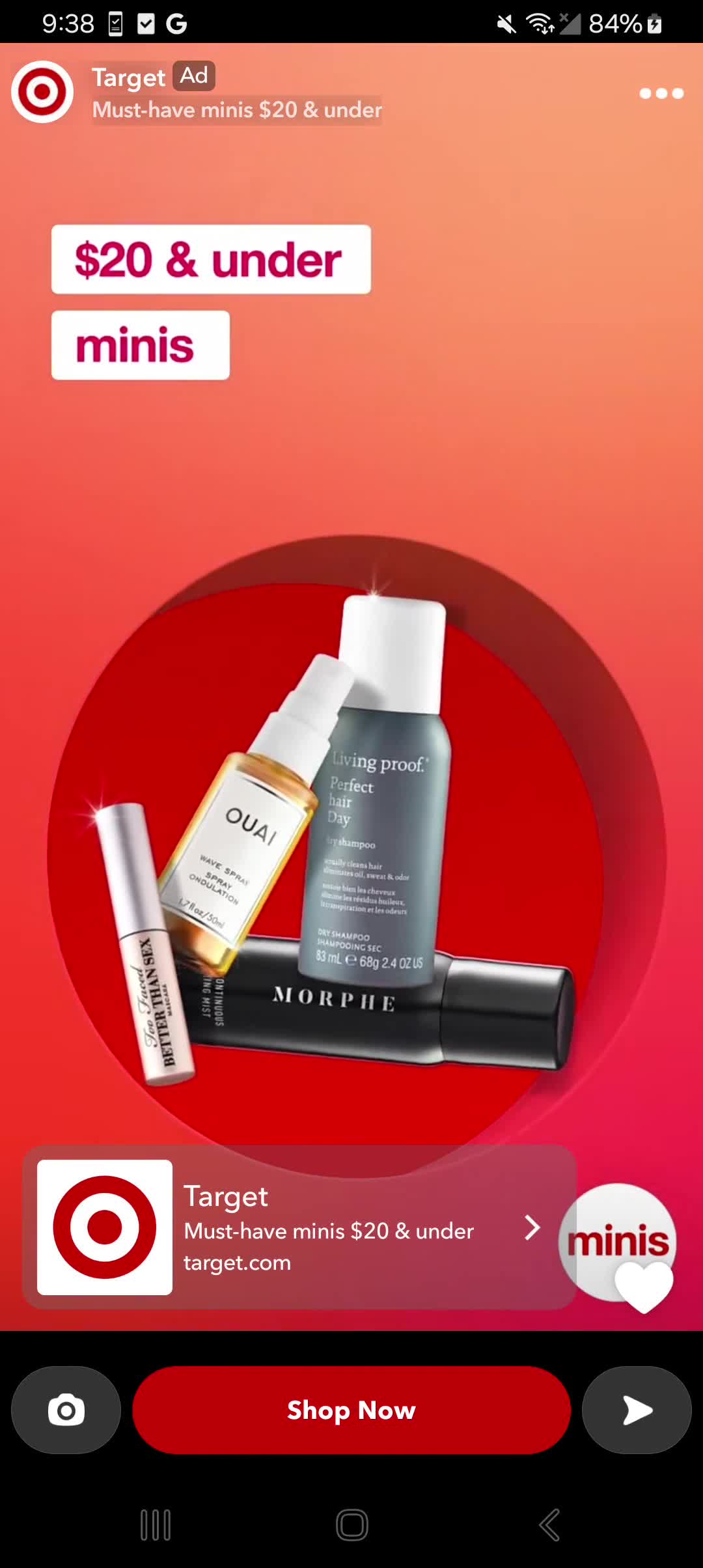 Target Brands campaigns first seen Apr 2025.