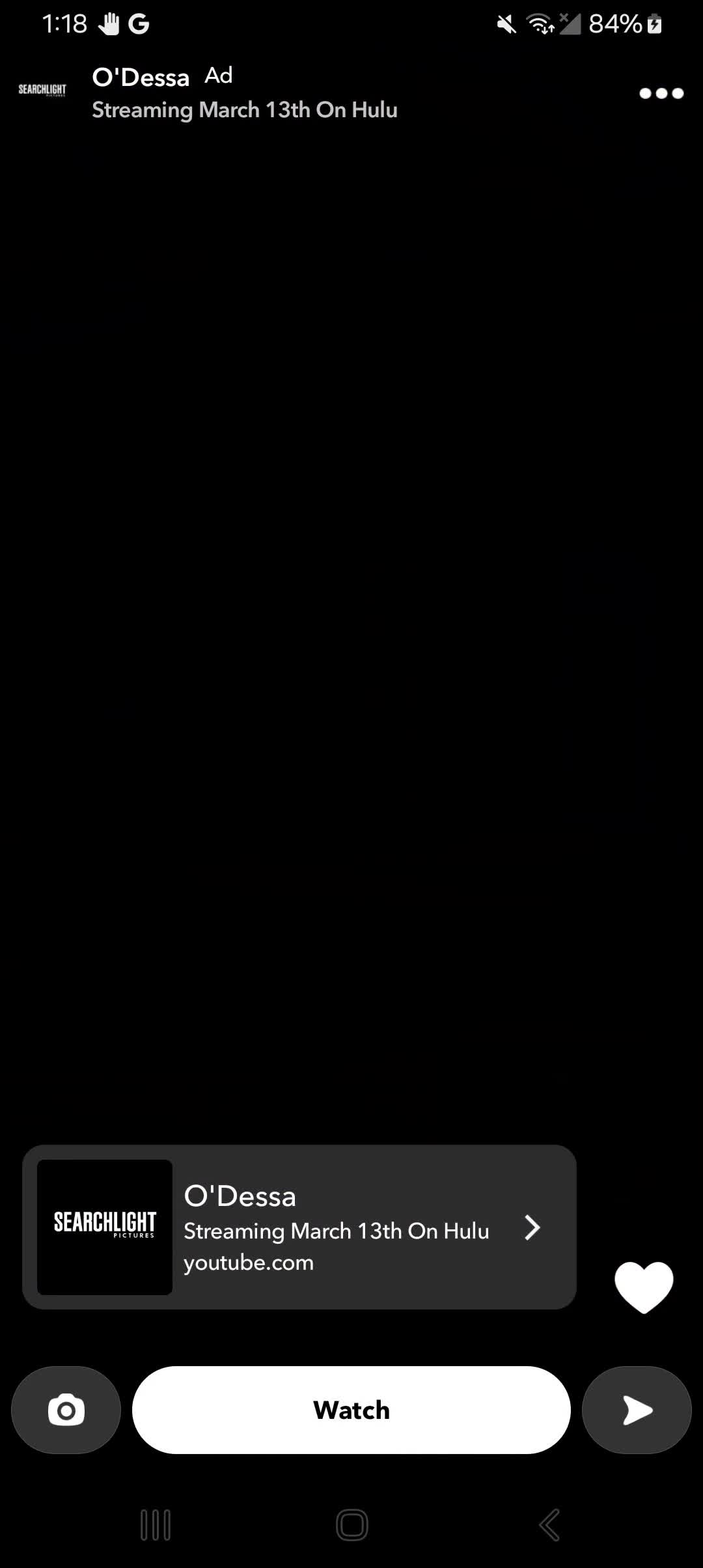 Searchlight Pictures campaigns first seen Feb 2025.