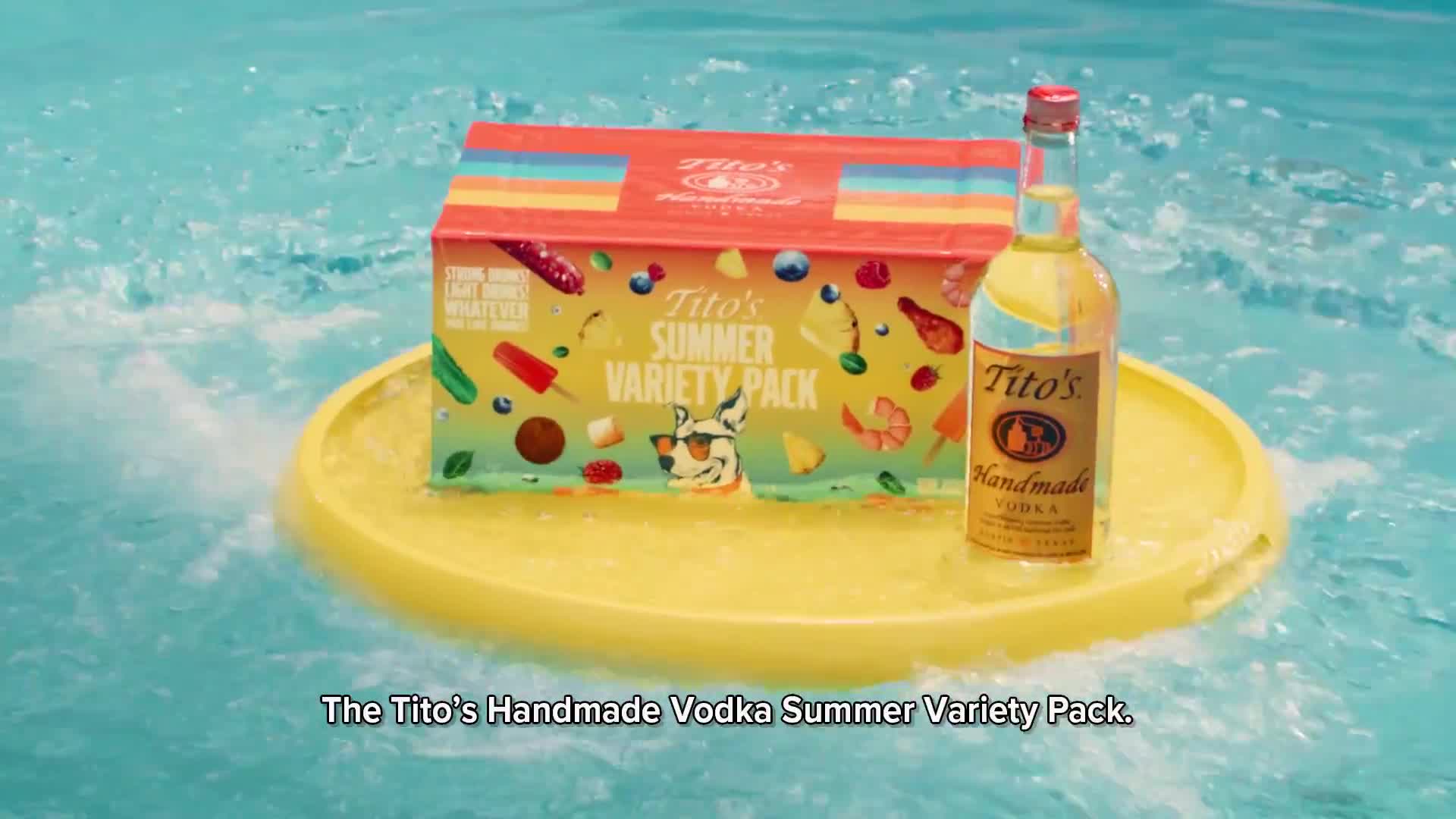 Tito's Handmade Vodka campaigns first seen Jul 2025.