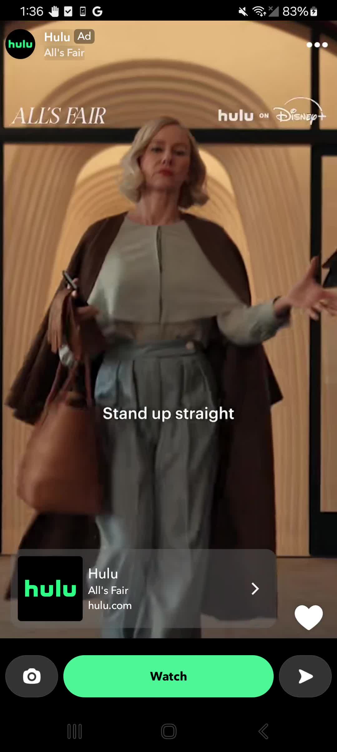 Hulu campaigns first seen Nov 2025.