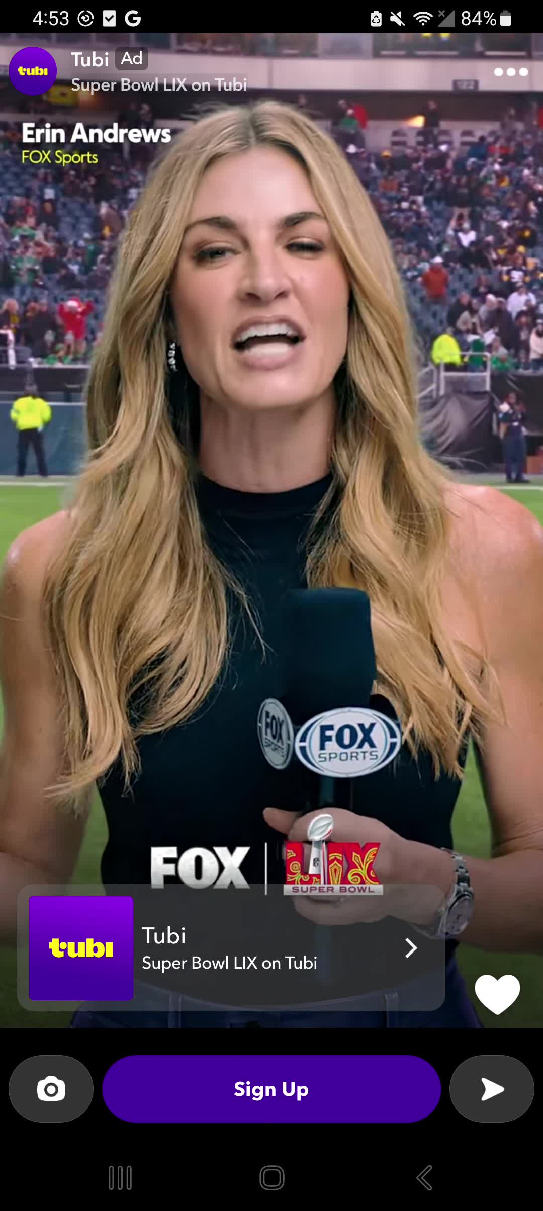 Fox campaigns first seen Jan 2025.