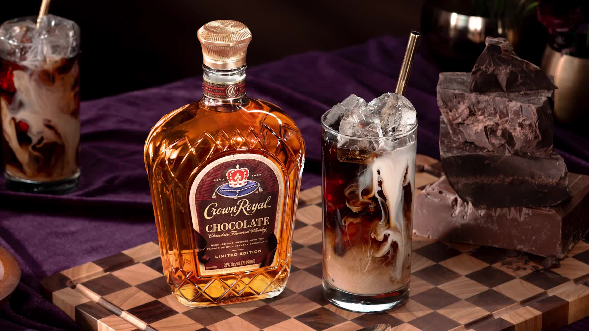Crown Royal campaigns first seen Oct 2025.