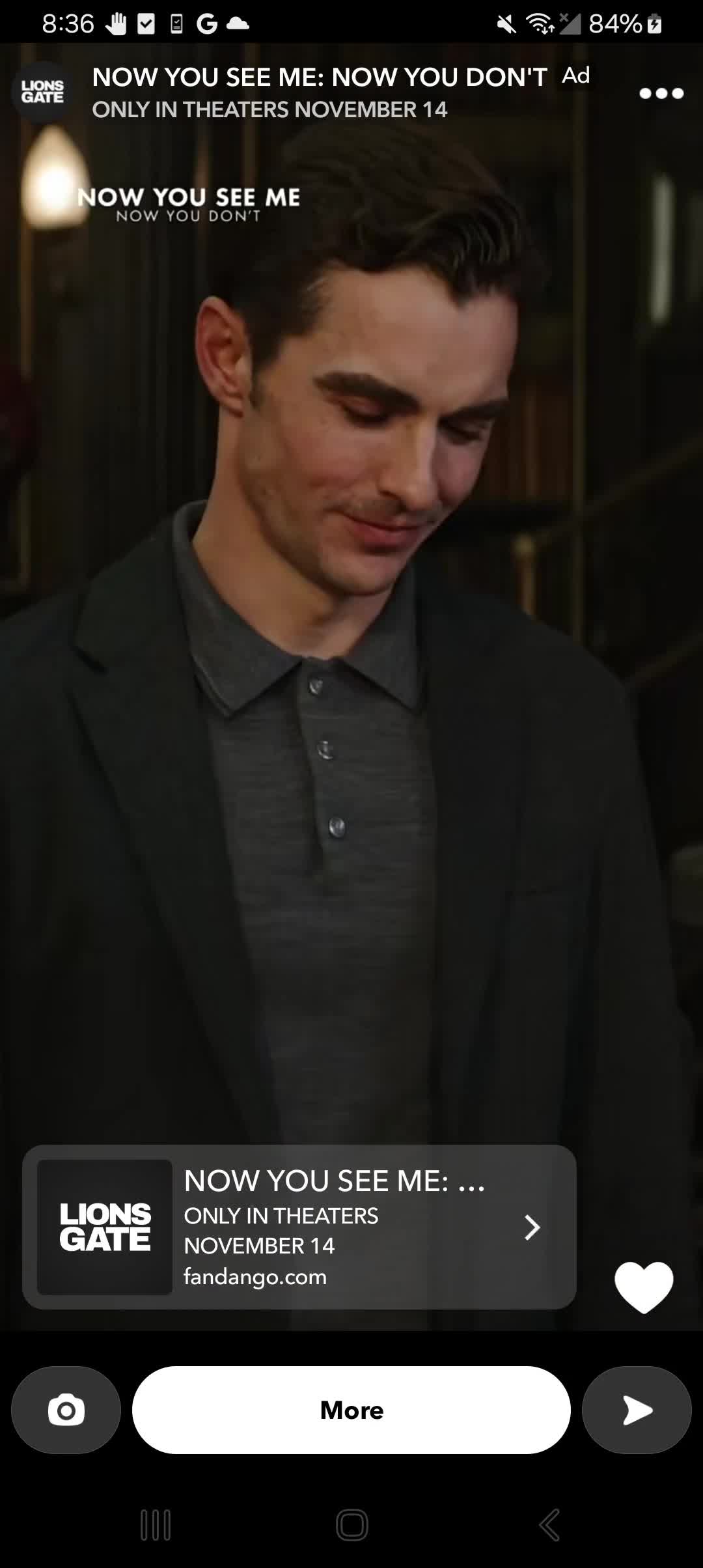 Lions Gate Entertainment campaigns first seen Oct 2025.