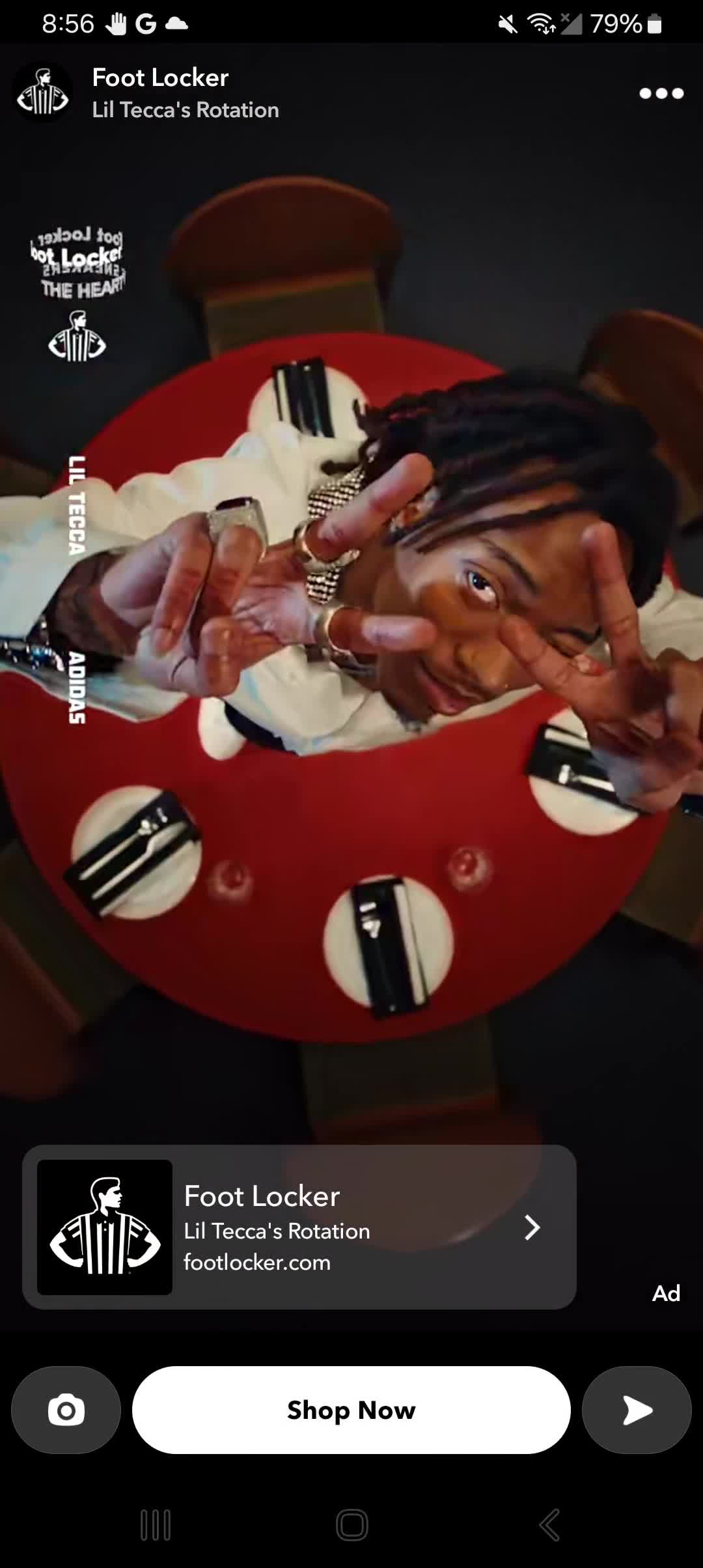 Foot Locker campaigns first seen May 2025.