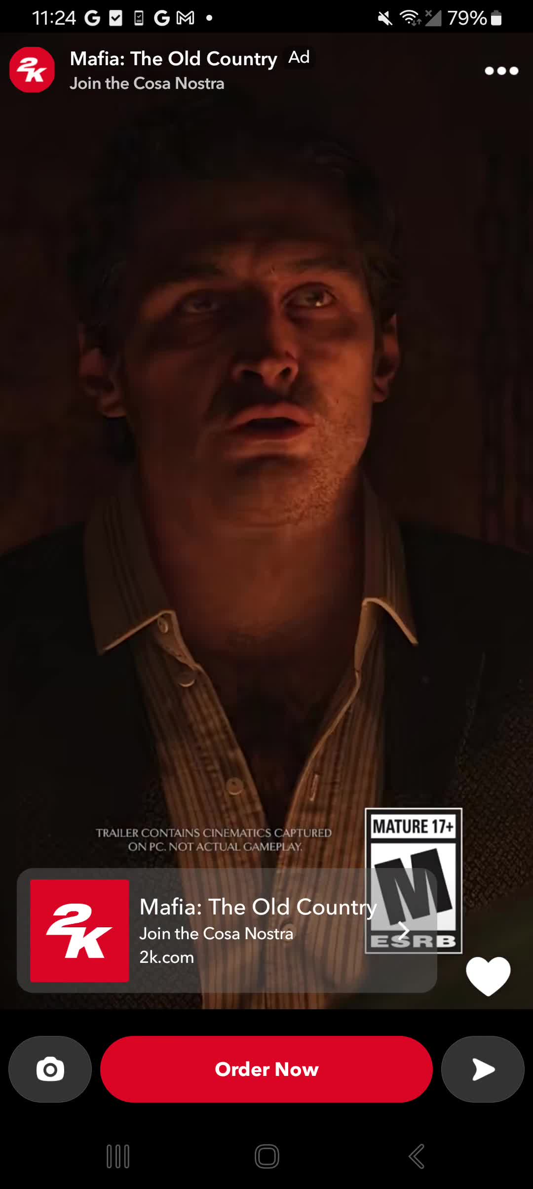 2K Games campaigns first seen Jun 2025.